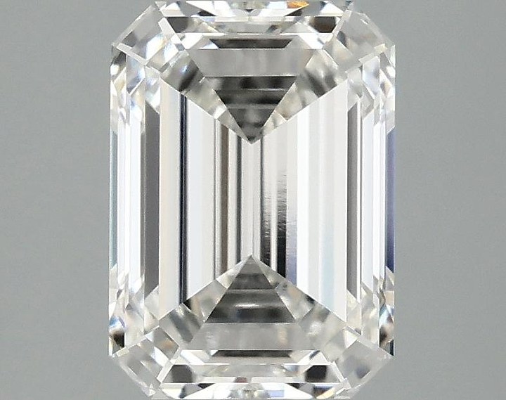 2.58 Carat Emerald Shaped Excellent Cut VVS2 IGI Certified Lab Grown Diamond