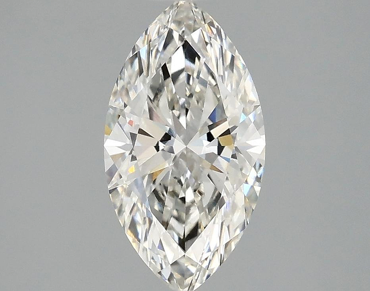 1.47 Carat Marquise Shaped Excellent Cut VVS2 IGI Certified Lab Grown Diamond