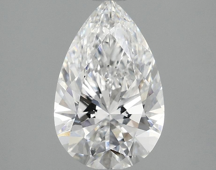 2.02 Carat Pear Shaped Ideal Cut VVS2 IGI Certified Lab Grown Diamond