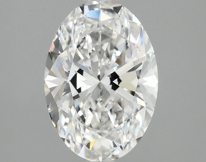 2.07 Carat Oval Shaped Ideal Cut VVS2 IGI Certified Lab Grown Diamond