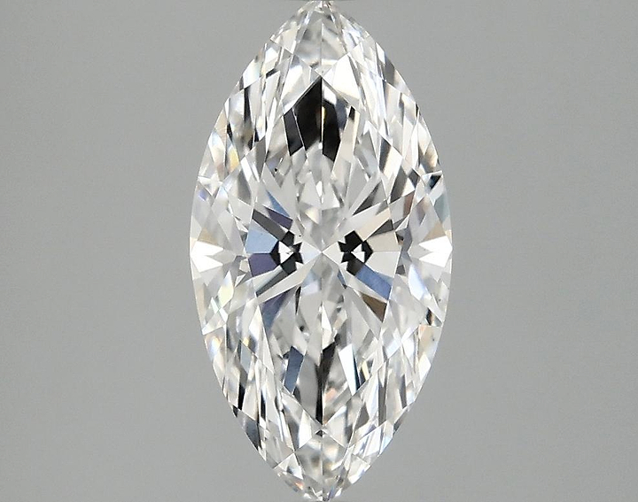 1.55 Carat Marquise Shaped Ideal Cut VS2 IGI Certified Lab Grown Diamond