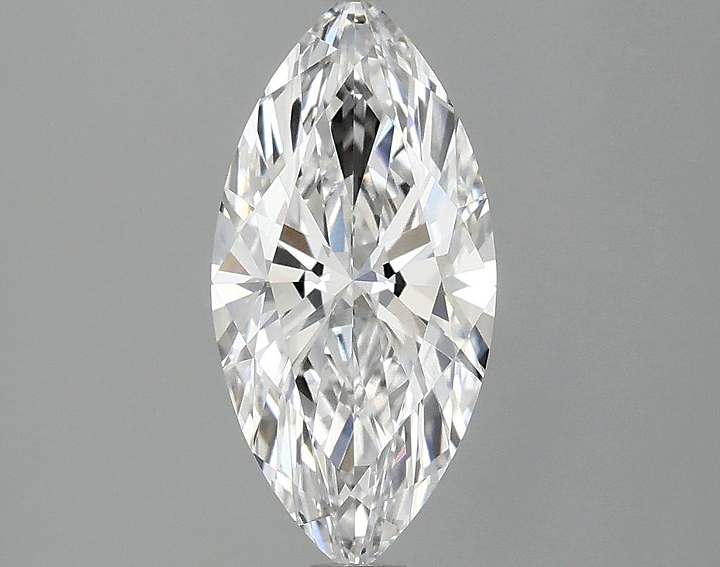 1.52 Carat Marquise Shaped Excellent Cut VVS2 IGI Certified Lab Grown Diamond