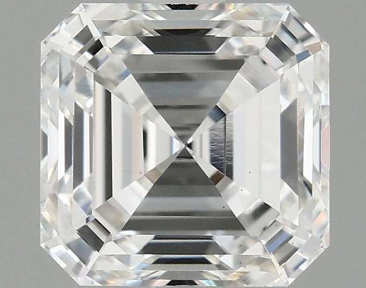 2.03 Carat Asscher Shaped Ideal Cut VS1 IGI Certified Lab Grown Diamond