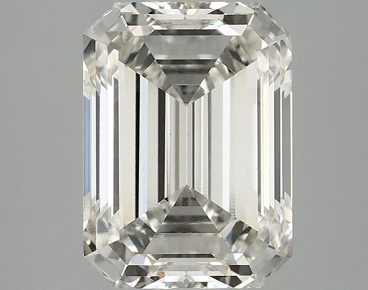 3.05 Carat Emerald Shaped Excellent Cut VS1 IGI Certified Lab Grown Diamond