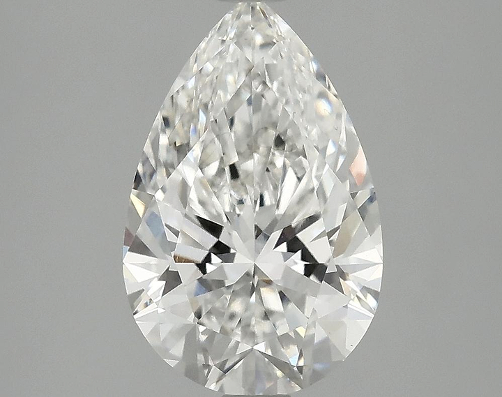 2.55 Carat Pear Shaped Ideal Cut VS2 IGI Certified Lab Grown Diamond
