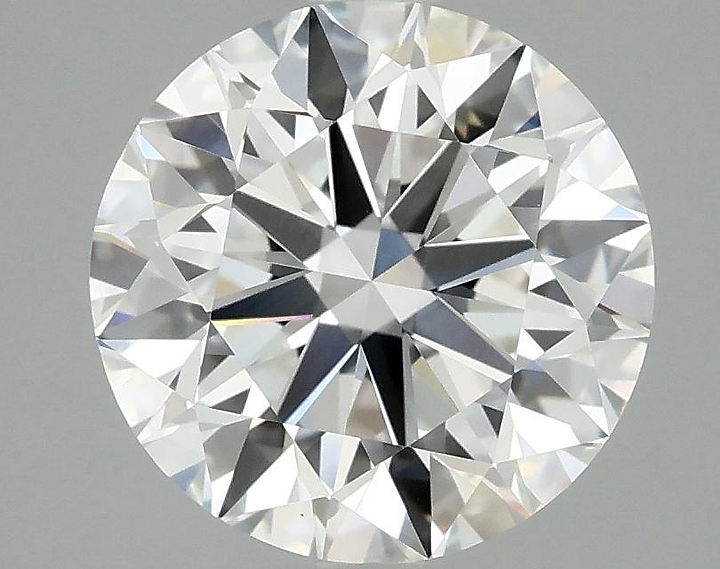 3.08 Carat Round Shaped Excellent Cut VS1 IGI Certified Lab Grown Diamond
