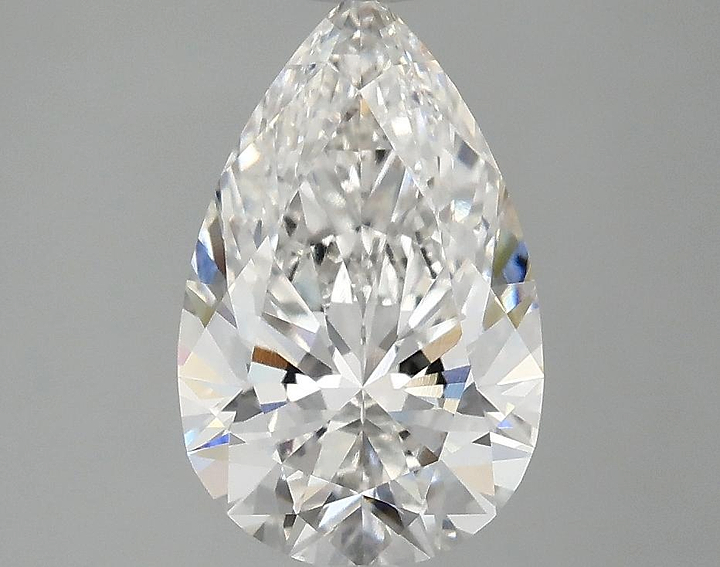 2.1 Carat Pear Shaped Ideal Cut VS1 IGI Certified Lab Grown Diamond