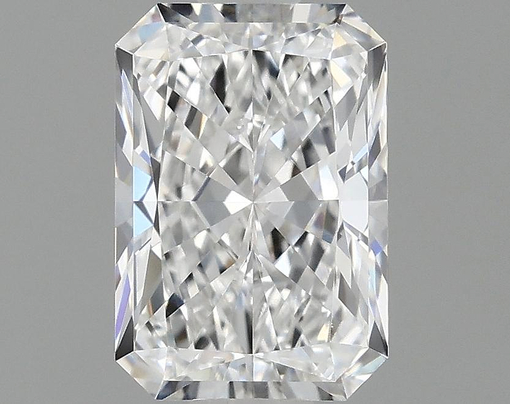 0.98 Carat Radiant Shaped Ideal Cut VVS2 IGI Certified Lab Grown Diamond