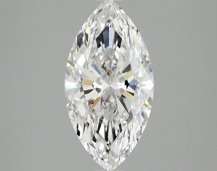 2.1 Carat Marquise Shaped Ideal Cut VS2 IGI Certified Lab Grown Diamond