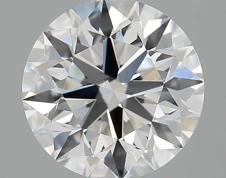 2.09 Carat Round Shaped Excellent Cut VS1 IGI Certified Lab Grown Diamond