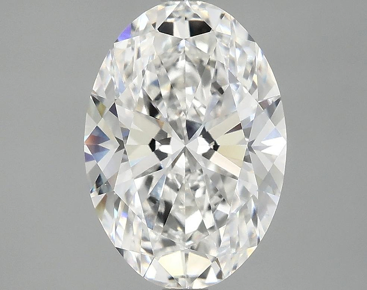 3.05 Carat Oval Shaped Ideal Cut VVS2 IGI Certified Lab Grown Diamond