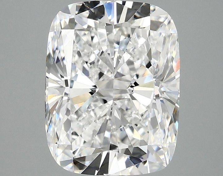 3.09 Carat Cushion Shaped Excellent Cut VVS2 IGI Certified Lab Grown Diamond