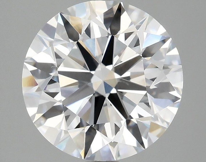 3.91 Carat Round Shaped Excellent Cut VS1 IGI Certified Lab Grown Diamond