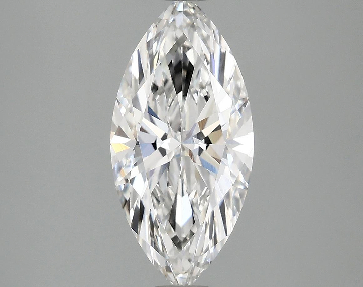2.1 Carat Marquise Shaped Excellent Cut VS1 IGI Certified Lab Grown Diamond