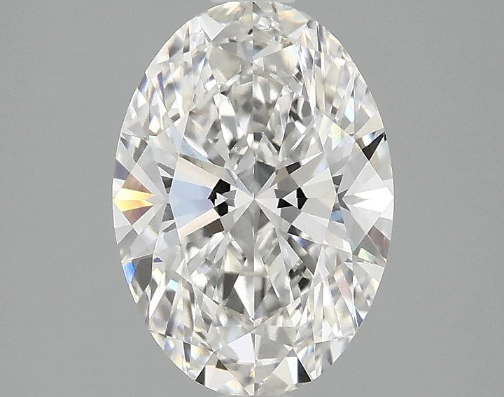 2.01 Carat Oval Shaped Ideal Cut VVS2 IGI Certified Lab Grown Diamond