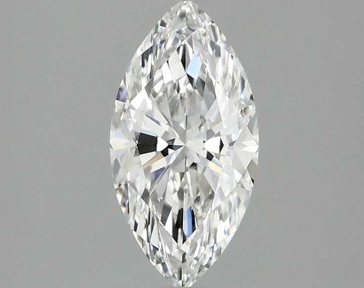 1.25 Carat Marquise Shaped Ideal Cut VVS2 IGI Certified Lab Grown Diamond
