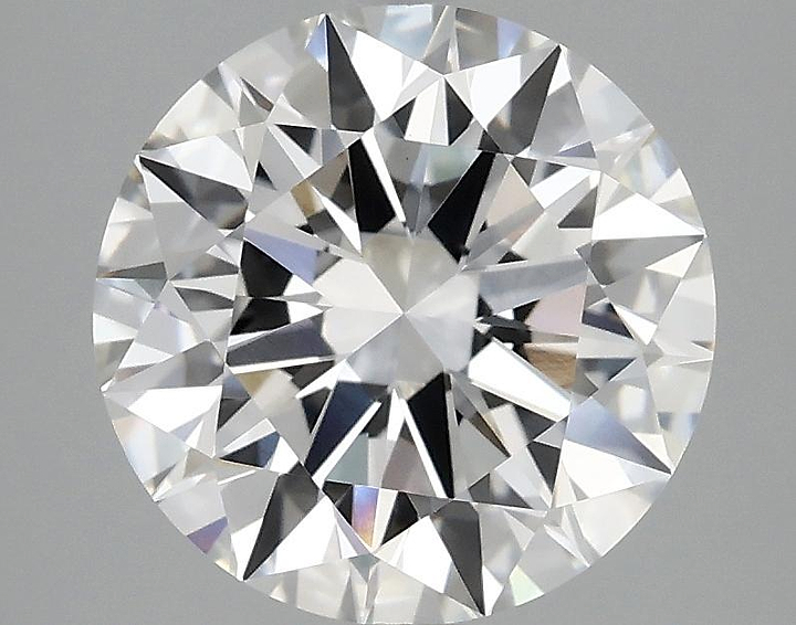 3.06 Carat Round Shaped Ideal Cut VVS2 IGI Certified Lab Grown Diamond