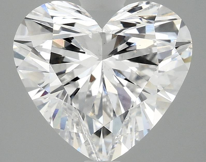 3.08 Carat Heart Shaped Ideal Cut VS1 IGI Certified Lab Grown Diamond