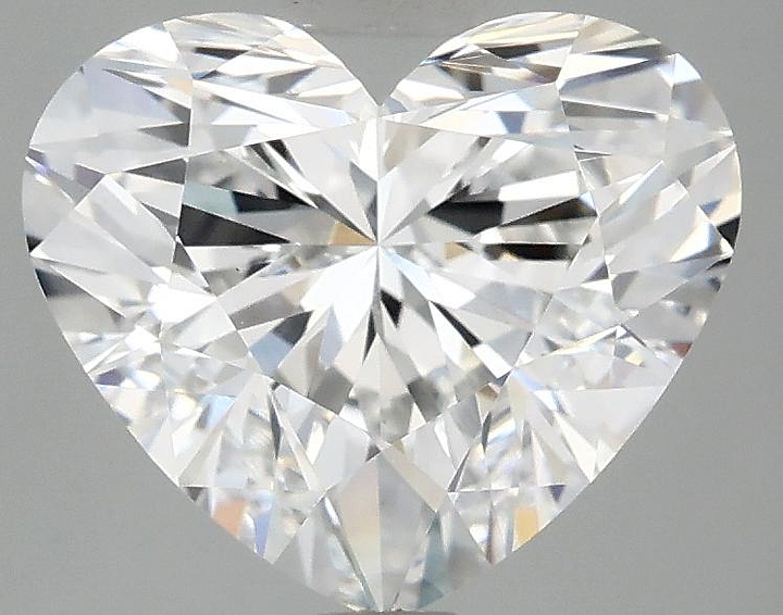 3.06 Carat Heart Shaped Excellent Cut VS1 IGI Certified Lab Grown Diamond