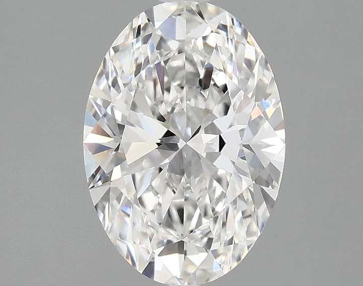 2.02 Carat Oval Shaped Ideal Cut VVS2 IGI Certified Lab Grown Diamond