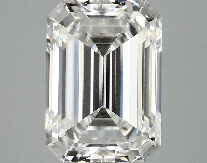 3.42 Carat Emerald Shaped Ideal Cut VS1 IGI Certified Lab Grown Diamond