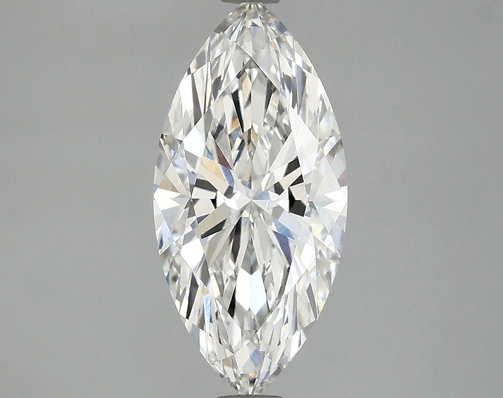2.09 Carat Marquise Shaped Excellent Cut VVS1 IGI Certified Lab Grown Diamond