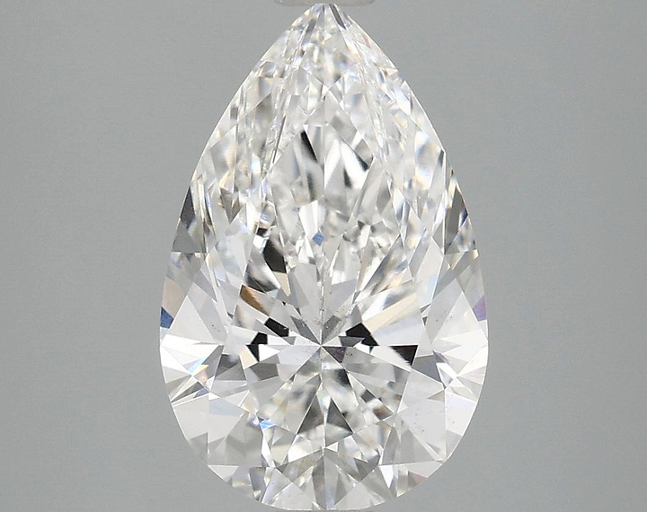 3.1 Carat Pear Shaped Ideal Cut VS2 IGI Certified Lab Grown Diamond
