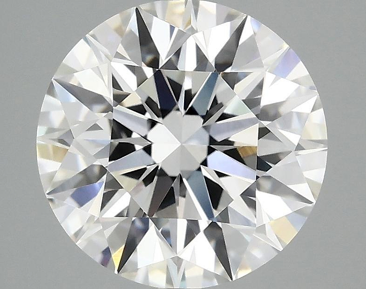 3.05 Carat Round Shaped Excellent Cut VVS2 IGI Certified Lab Grown Diamond