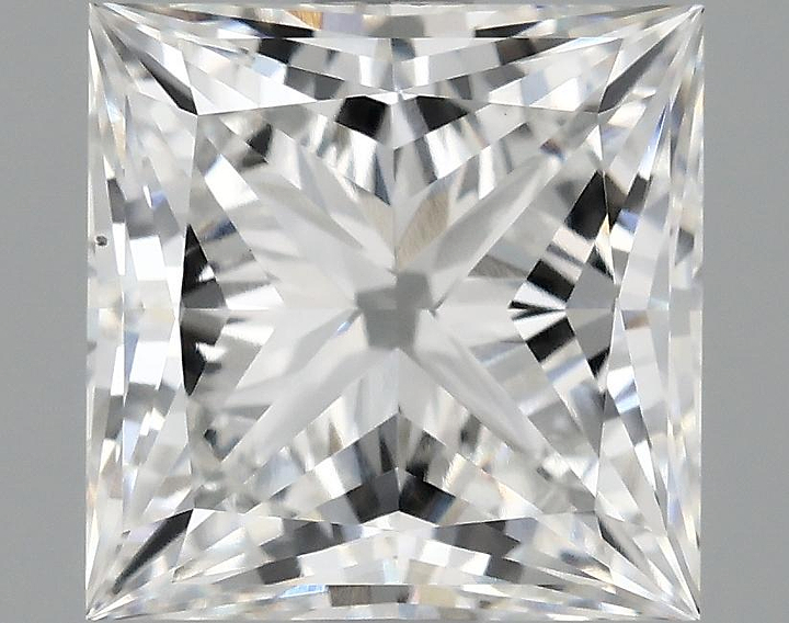 1.93 Carat Princess Shaped Ideal Cut VS2 IGI Certified Lab Grown Diamond