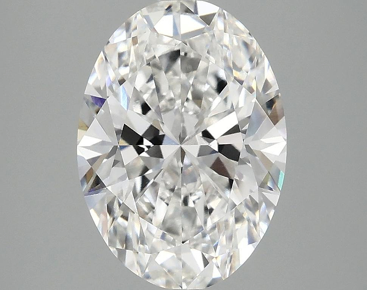 3.07 Carat Oval Shaped Ideal Cut VVS2 IGI Certified Lab Grown Diamond