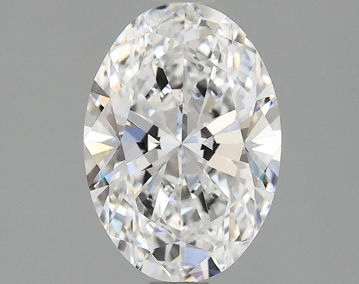 1.58 Carat Oval Shaped Ideal Cut VVS2 IGI Certified Lab Grown Diamond
