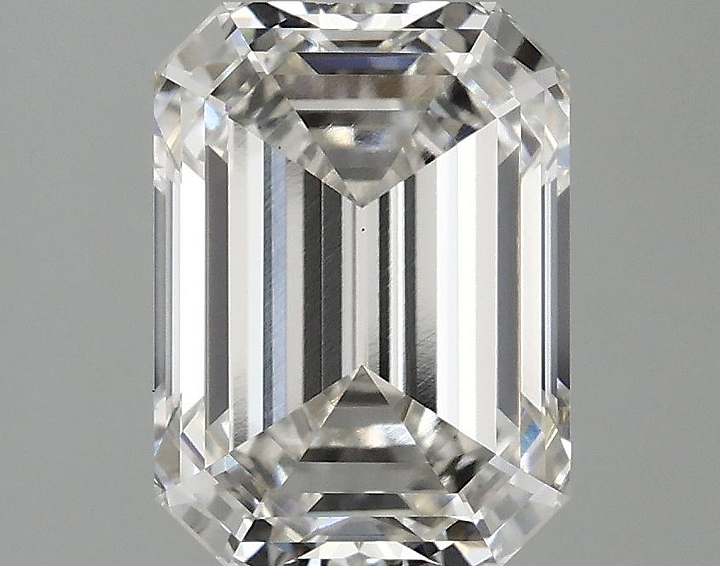3.03 Carat Emerald Shaped Excellent Cut VS1 IGI Certified Lab Grown Diamond