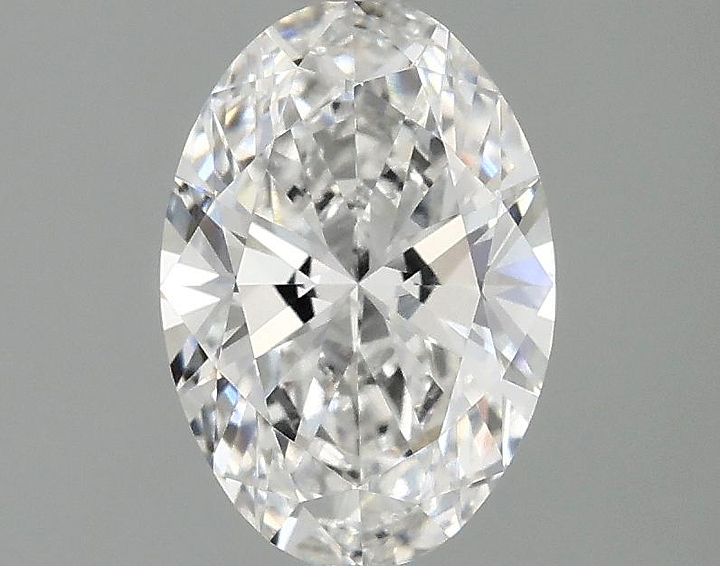 1.5 Carat Oval Shaped Ideal Cut VVS2 IGI Certified Lab Grown Diamond