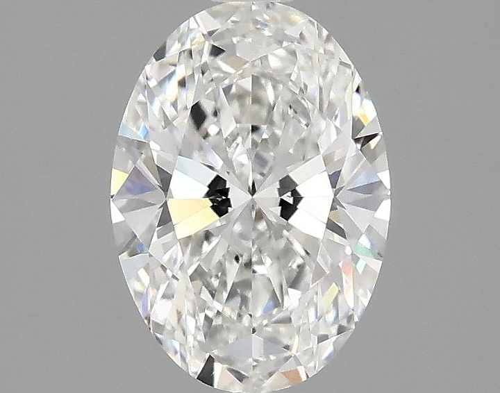 1.54 Carat Oval Shaped Ideal Cut VVS2 IGI Certified Lab Grown Diamond