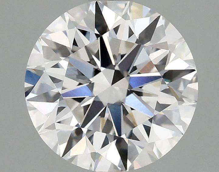 2.07 Carat Round Shaped Excellent Cut VVS2 IGI Certified Lab Grown Diamond