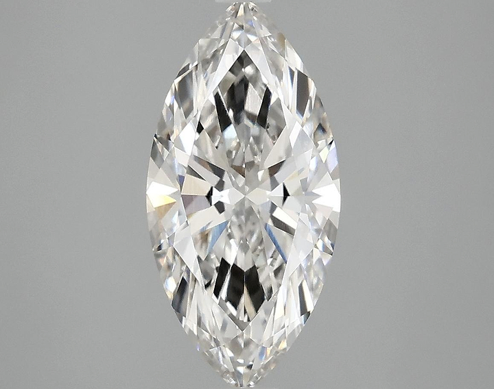2.01 Carat Marquise Shaped Excellent Cut VVS2 IGI Certified Lab Grown Diamond