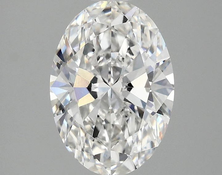 2.03 Carat Oval Shaped Ideal Cut VVS2 IGI Certified Lab Grown Diamond