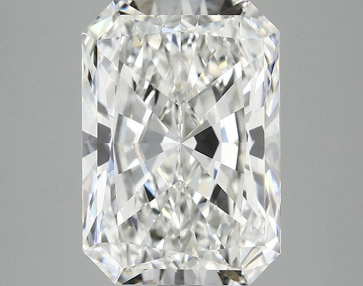 4.07 Carat Radiant Shaped Ideal Cut VVS2 IGI Certified Lab Grown Diamond