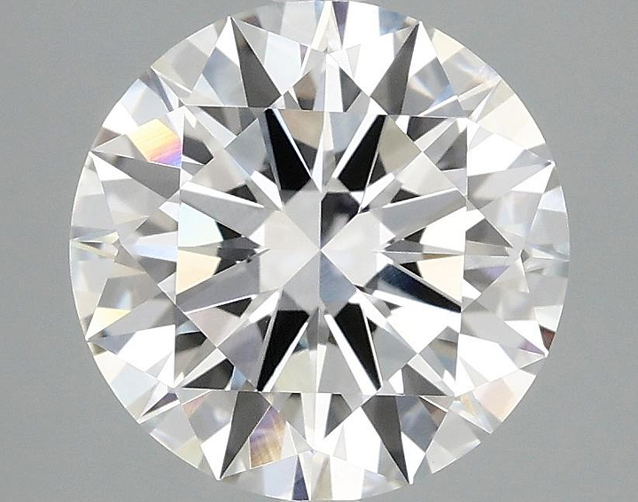 3.06 Carat Round Shaped Excellent Cut VVS2 IGI Certified Lab Grown Diamond