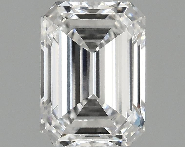 0.97 Carat Emerald Shaped Excellent Cut VS1 IGI Certified Lab Grown Diamond