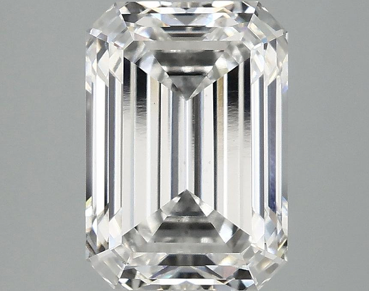 3.32 Carat Emerald Shaped Ideal Cut VS1 IGI Certified Lab Grown Diamond