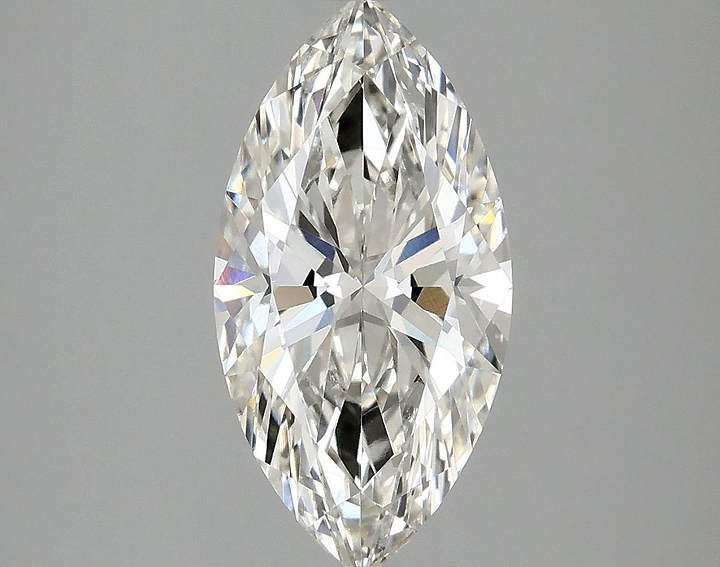 2.07 Carat Marquise Shaped Ideal Cut VVS2 IGI Certified Lab Grown Diamond