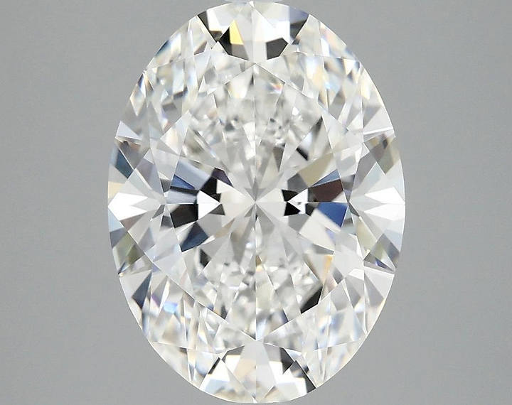 3.9 Carat Oval Shaped Excellent Cut VVS2 IGI Certified Lab Grown Diamond