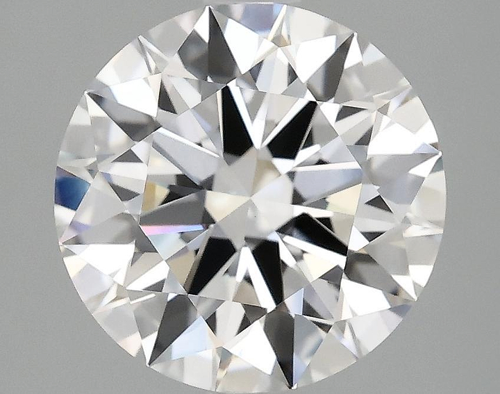 3.09 Carat Round Shaped Ideal Cut VVS2 IGI Certified Lab Grown Diamond