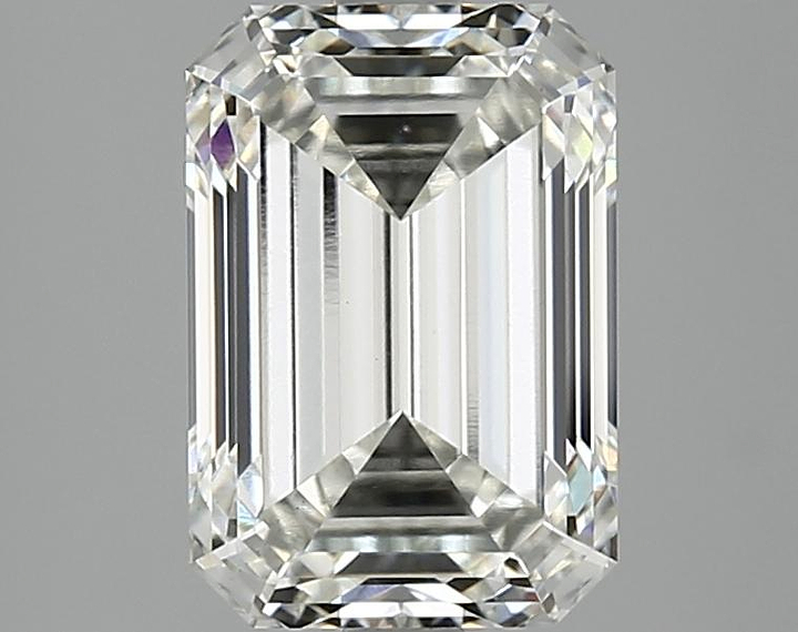 3.01 Carat Emerald Shaped Ideal Cut VS1 IGI Certified Lab Grown Diamond