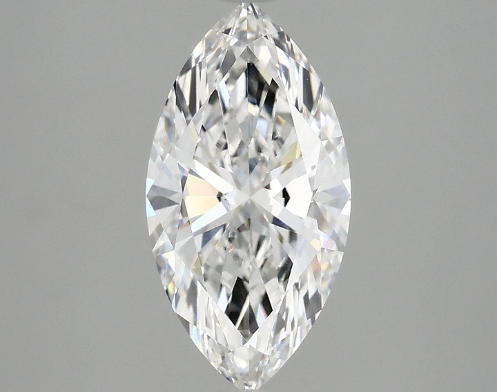 2.02 Carat Marquise Shaped Ideal Cut VVS1 IGI Certified Lab Grown Diamond