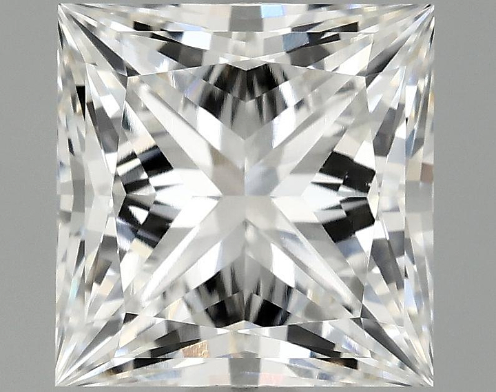 2.02 Carat Princess Shaped Ideal Cut VVS1 IGI Certified Lab Grown Diamond