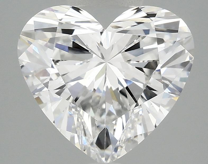 2.97 Carat Heart Shaped Ideal Cut VS1 IGI Certified Lab Grown Diamond