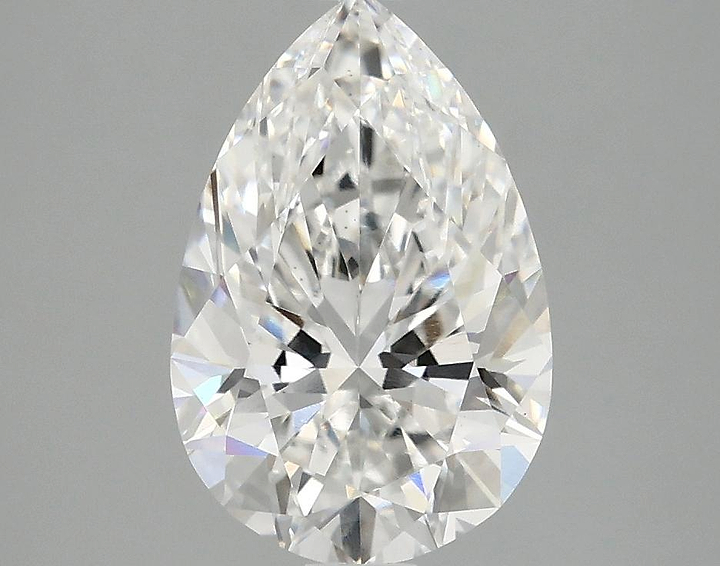 2.51 Carat Pear Shaped Excellent Cut VS1 IGI Certified Lab Grown Diamond