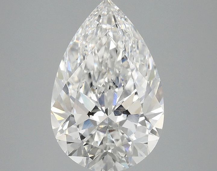 4.05 Carat Pear Shaped Excellent Cut VS1 IGI Certified Lab Grown Diamond